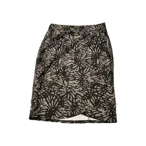 RipSkirt Length 3 Women Small Adjustable Wrap Skirt Black Gray Hawaiian Floral